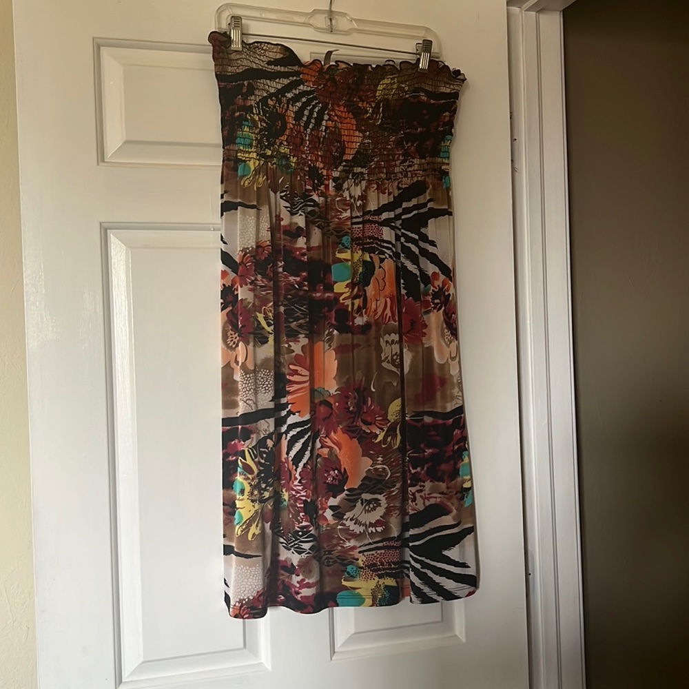 Strapless dress size 1x